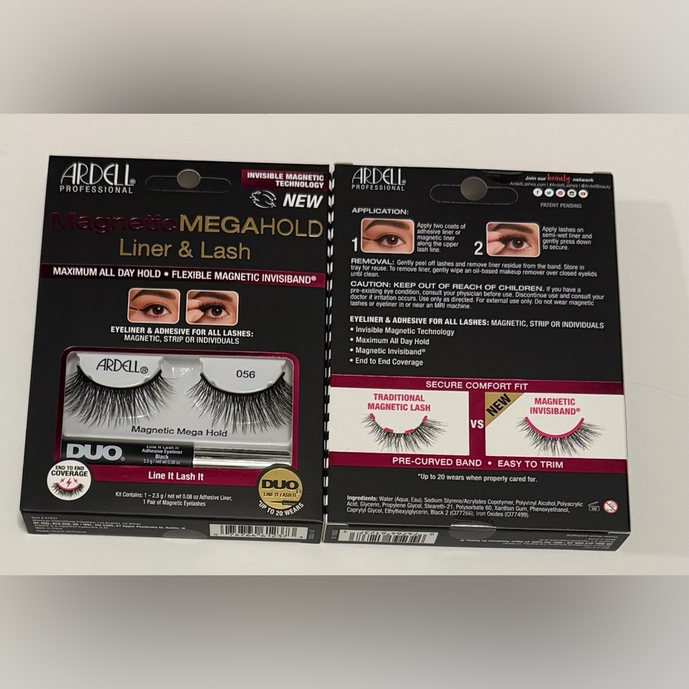 Ardell Magnetic MegaHold Liquid Liner & Lash Demi Wispies